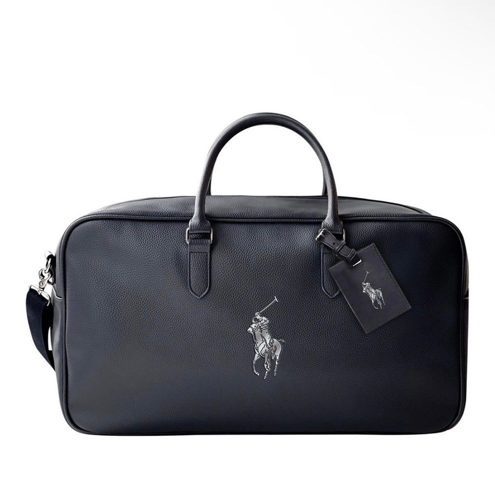Polo Duffle Bag Gym Purse Ralph Lauren black